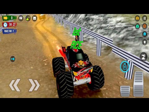 Monster Mayhem: 3D Truck Stunt Revolution - Android Gameplay