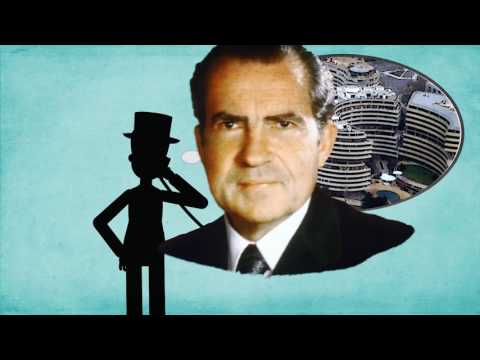 Why did the Watergate scandal cause President Nixon to resign?