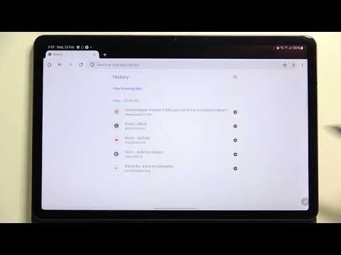 How to Clear Browser in SAMSUNG Galaxy Tab S8 – Remove Browsing History