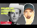 Mexican Reacts | Hank Williams - I'm So Lonesome I Could Cry - First Time EVER Reaction