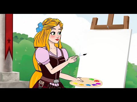 Rapunzel | Série inédita | Episódio 6 - O Desaparacimento das Cores | Desenho animado