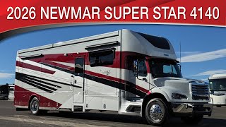 A preview image of the linked video showcasing 2026 Newmar Super Star 4140