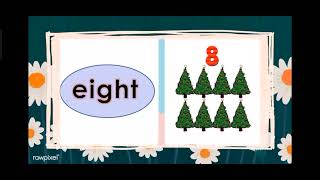 English P.1 🌟(Numbers  one - ten)🌟