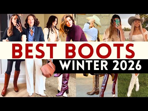 🔴10 BEST BOOT TRENDS FOR FALL AND WINTER 2026
