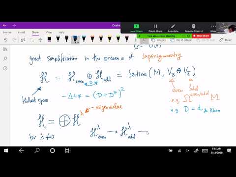 Andrei Okounkov -- Enumerative geometry and geometric representation theory 1
