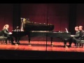 Stravinsky, Sonata for Two Pianos, II. Theme with Variations