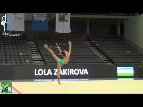 Lola Zakirova - UZB - Maças (Clubs) - Junior Final - AGN Cup 2018