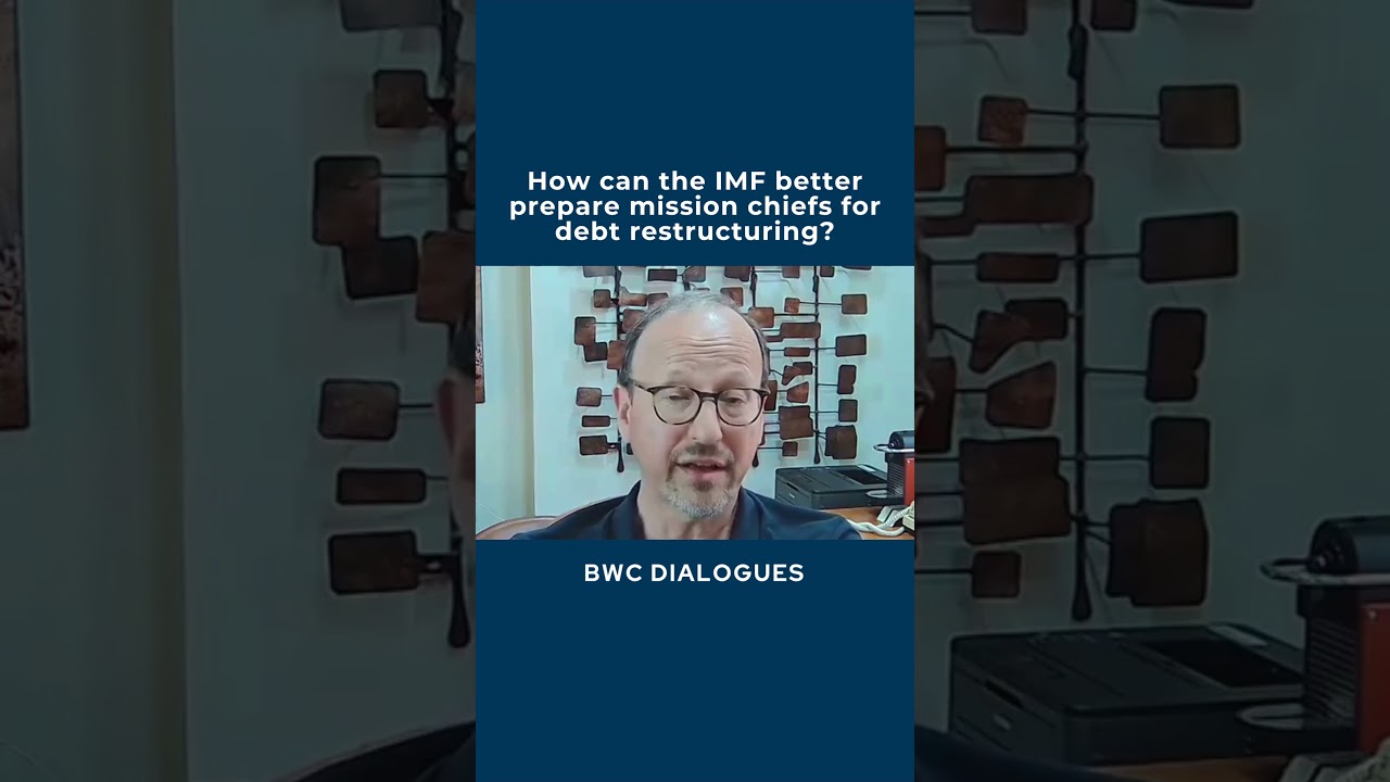 How can the IMF better prepare mission chiefs for debt restructuring?