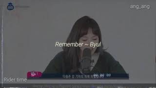 Wendy - Red Velvet | Remember ~ Byul (ost Who are you : School 2015 ) | Korean Time !