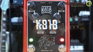 Video thumbnail for Greenchild K818 (TS-style and K-style Dual Overdrive) FULL DEMO with Sean Gibson of The Noise Reel by Sean Gibson
