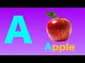 A is for Apple - ABC Alphabet Phonics Song Nursery Rhymes for Kids