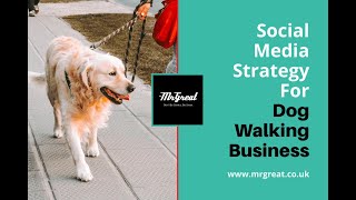 Social Media Marketing Tips for Dog Walking Business