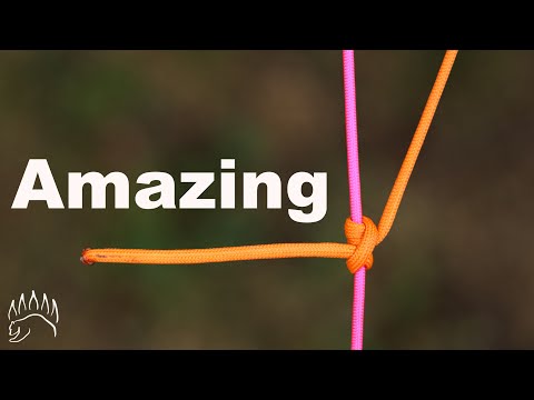 The BEST Camping Knot, and WHERE to use it!  | The Taut Line Hitch