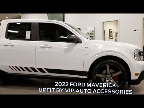 Check Out This Custom Lowered 2022 Ford Maverick XL Available Now At Lou Fusz Ford!