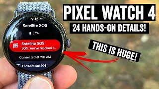 Google Pixel Watch 4 Hands-on: 24 New Things To Know!
