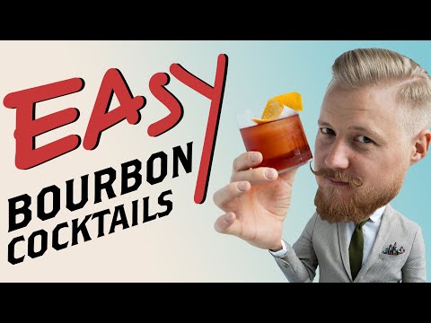 EASY Bourbon Cocktails To Try At Home