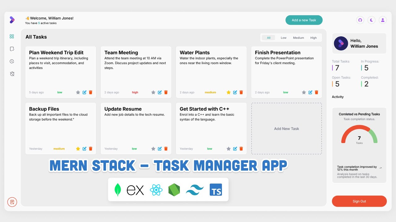 Build and Deploy a Full Stack MERN Project - Task Manager Application