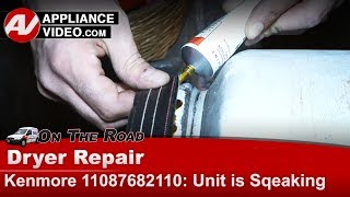 Kenmore Dryer Repair - Squeaking and Grinding Noise - Rear Drum Seal