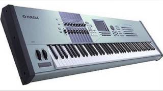 Video thumbnail for yamaha motif xs8 by santana show