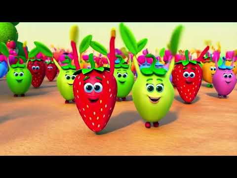 Dancing Fruit Parade | Toddler Songs About Food | Educational Songs for Kids