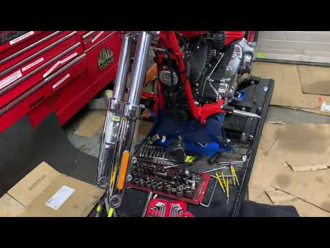 Harley Davidson Rocker C Paugho springer forks softail conversion part 1 @CustomCruisersLimited