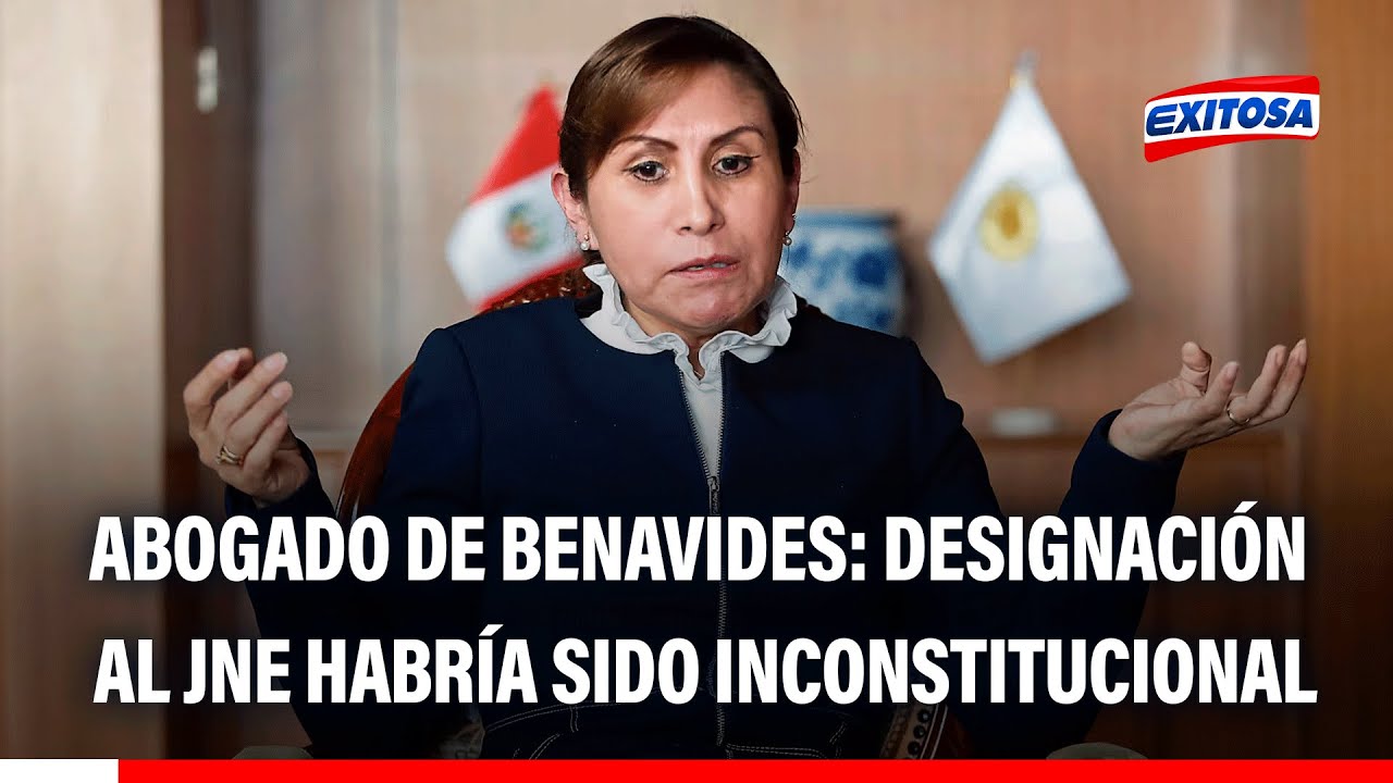 🔴🔵 Abogado de Benavides: designación al JNE habría sido inconstitucional