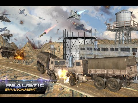 USArmy Truck driving Simulator-Off road Army Truck