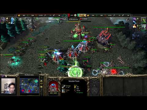 JohnnyCage (UD) vs TH000 (Orc) - WarCraft 3 - WC3358