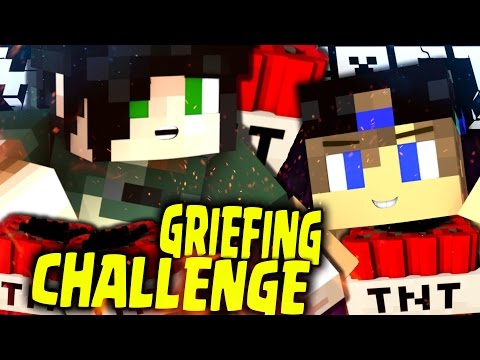 MAI SFIDARE IL CAPO DEI GRIEFER.. MAI !! - Minecraft GRIEFING CHALLENGE w/ ErenBlaze