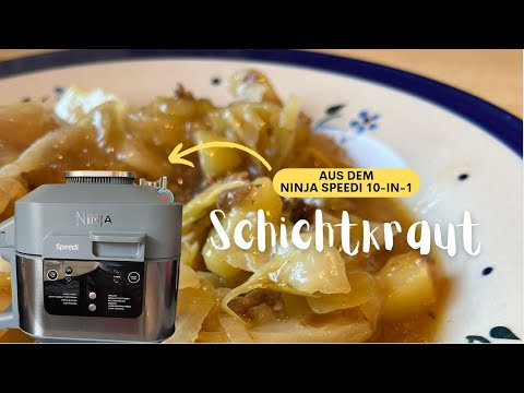 Großmutters Schichtkraut in nur 15 Minuten aus dem Ninja Speedi