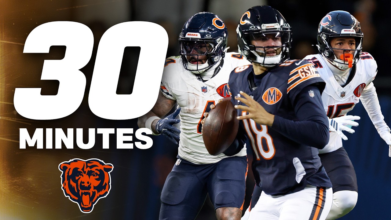30 Minutes of Caleb, Swift, and Odunze HLs | 2025 Season