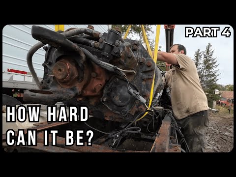 Restoring My DREAM Cabover - Pt 4 - Transmission Removal