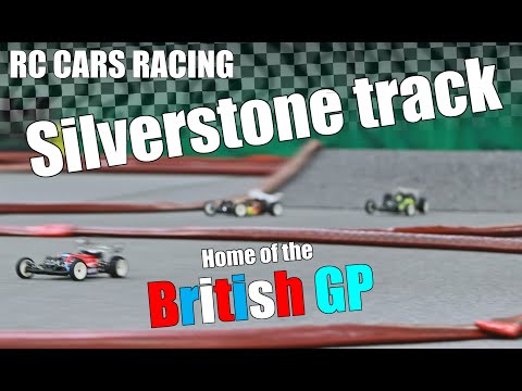 First 2WD RC BUGGY racing at Silverstone track