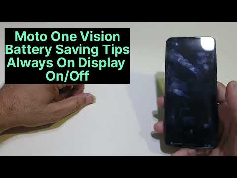 Moto One Vision Battery Drain Issue  Fix