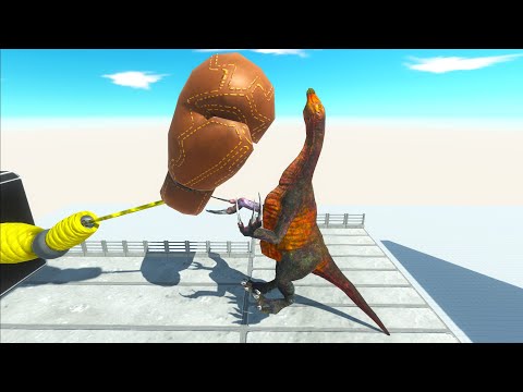 Giant Boxing Glove vs Every Unit - Animal Revolt Battle Simulator