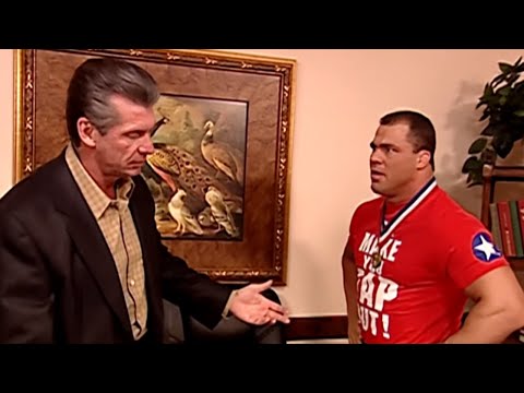 Kurt Angle Says Vince McMahon Told Him To ‘Sink Or Swim’ Before First WWE Promo With No Experience