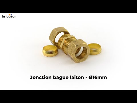 Jonction bague laiton BRICOZOR