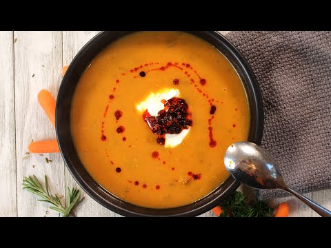 Roasted Carrot Soup | It's Only Food w/ Chef John Politte