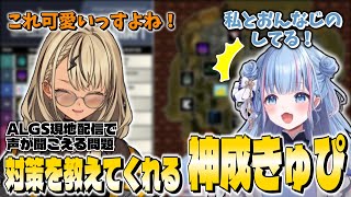 【切り抜き】お互いの声が聞こえる問題で対策を教えてくれる神成きゅぴ【碧依さくら/神成きゅぴ】