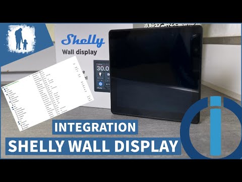 Shelly Wall Display - ioBroker Integration