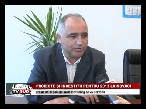 proiecte si investitii pentru 2013 la novaci