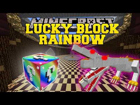 Rainbow Lucky Blocks VS The King - Lucky Block Challenge Games