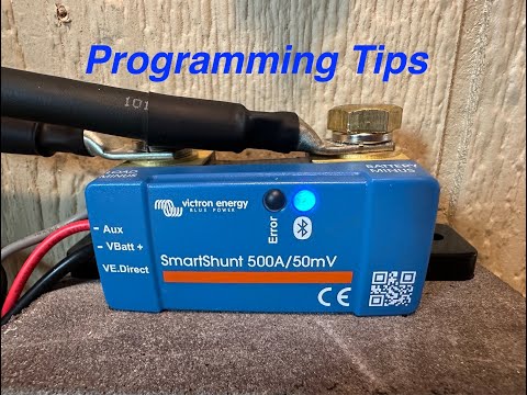VIctron Smart shunt settings for LiFePO4~Like being back in school, but MORE FUN!