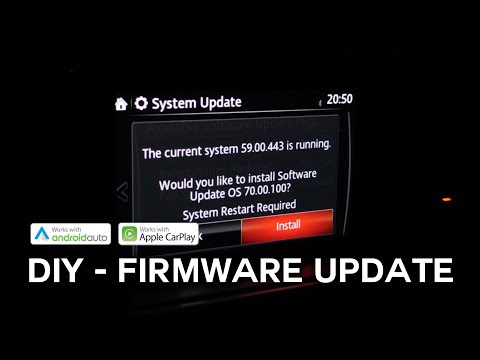 DIY - Mazda Firmware Update | Apple CarPlay & Android Auto (Part 2/3) - Eng sub