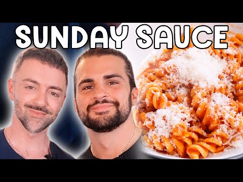Matteo Lane & Eric D'Alessandro Make Sunday Sauce