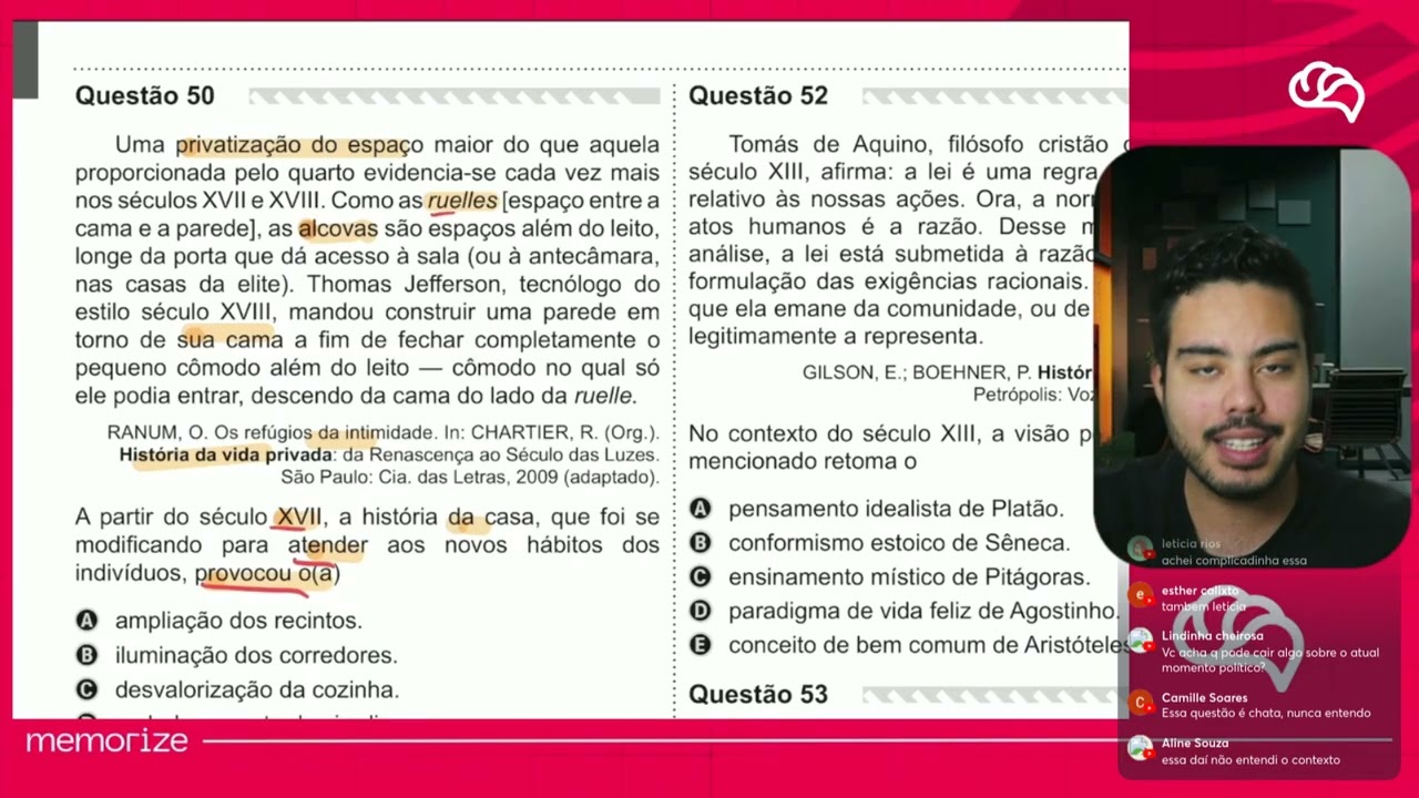 Resolução em Vídeo — Questão 50 ENEM 2019 PPL