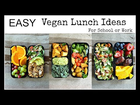 Easy Vegan Lunch Ideas (Bento Box)