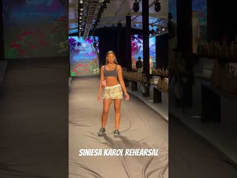 Thumbnail for Siniesa Karol rehearsal 5 #miamiswimweek2023 by Karol