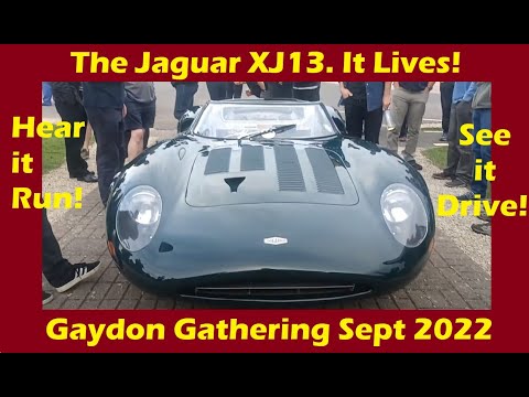 Check out the Jaguar XJ13 running and driving. Gaydon September 2022.