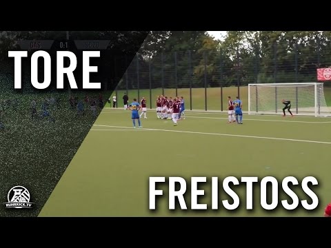 Freistoßtor von David Möllmann (SC 1920 Oberhausen) | RUHRKICK.TV